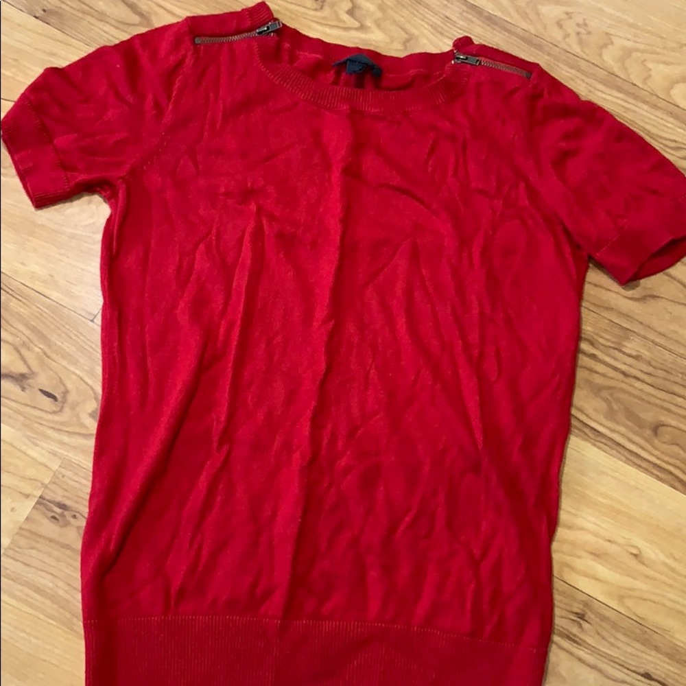 Red Sweater Tee